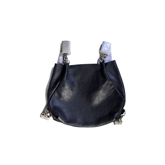 Cindy Jeurissen Black Leather 3 Way Convertible Bag OOAK Dutch Artisan main image 2